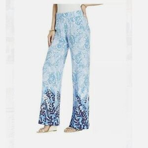 Lilly Pulitzer Bal Harbour Palazzo Pants In Blue Peri Turtley Awesome size large